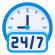 خدمات مدار 24 ساعة